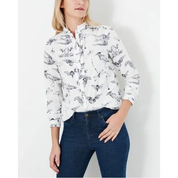 NWT Joules Kristin Pie Crust Shirt - Picture 6 of 11